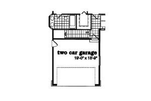 Floor Plan - Other Floor for Traditional House Plan #47-346 - 3 bed, 2 bath
