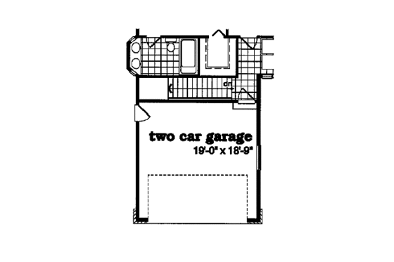 Floor Plan - Other Floor for Traditional House Plan #47-346 - 3 bed, 2 bath