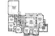 European Style House Plan - 4 Beds 3.5 Baths 3510 Sq/Ft Plan #310-678 