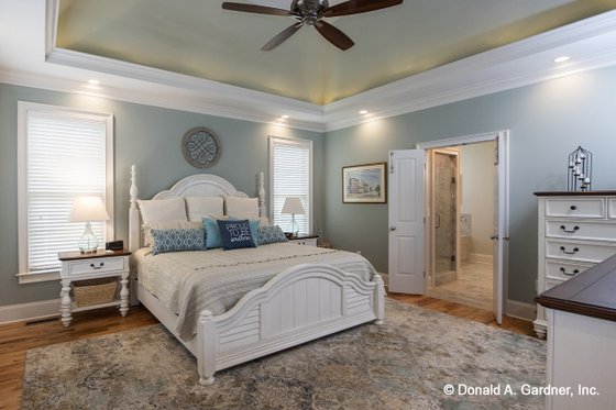 Interior - Master Bedroom for Ranch House Plan #929-1059 - 4 bed, 3.1 bath