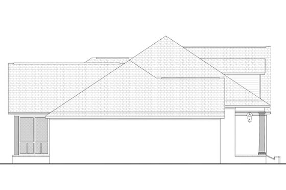 Exterior - Other Elevation for Country House Plan #430-135 - 4 bed, 3.5 bath