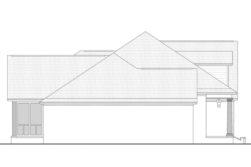 Home Plan - Exterior - Other Elevation for Country House Plan #430-135 - 4 bed, 3.5 bath