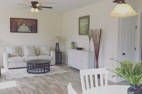 Interior - Family Room 3 for Cottage House Plan #44-229 - 3 bed, 2 bath