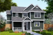 Craftsman Style House Plan - 4 Beds 2.5 Baths 1873 Sq/Ft Plan #53-482 