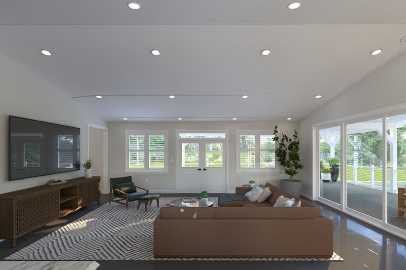 House Blueprint - Interior - Other for Barndominium House Plan #1060-377 - 3 bed, 3 bath