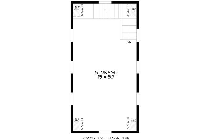Dream House Plan - Floor Plan - Upper Floor for Colonial House Plan #932-1084, 0.5 bath