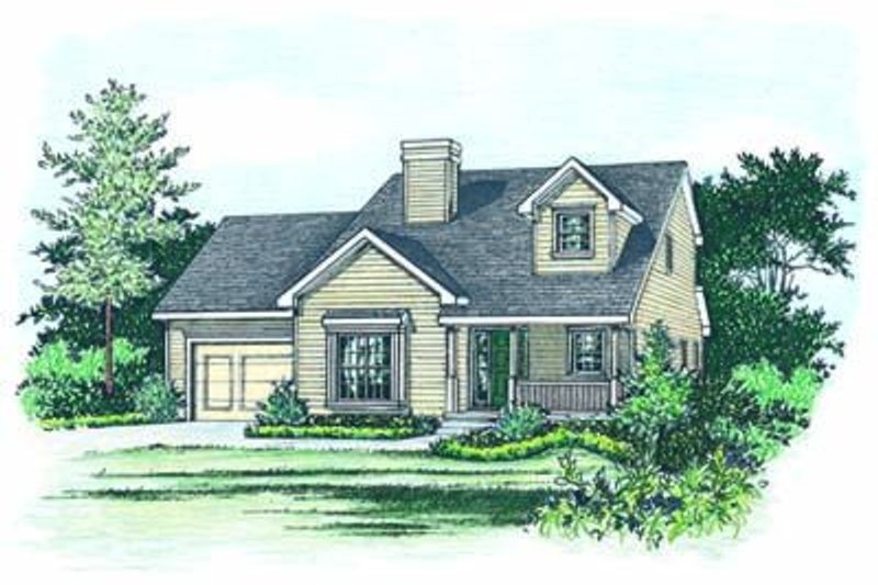 House Design - Traditional Exterior - Front Elevation Plan #20-1321