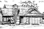Ranch Style House Plan - 2 Beds 2 Baths 1231 Sq/Ft Plan #320-311 