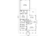 Southern Style House Plan - 3 Beds 2 Baths 2071 Sq/Ft Plan #406-254 