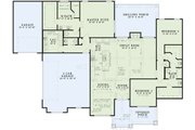 European Style House Plan - 3 Beds 2.5 Baths 2252 Sq/Ft Plan #17-2536 