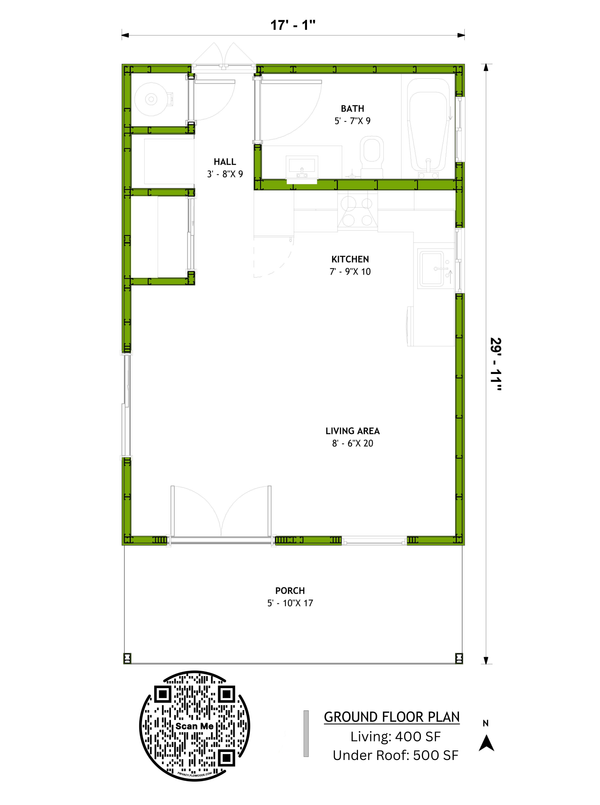 Dream House Plan - Farmhouse Floor Plan - Main Floor Plan #1106-37