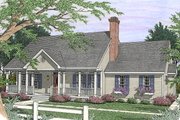 Southern Style House Plan - 3 Beds 2.5 Baths 2117 Sq/Ft Plan #406-217 