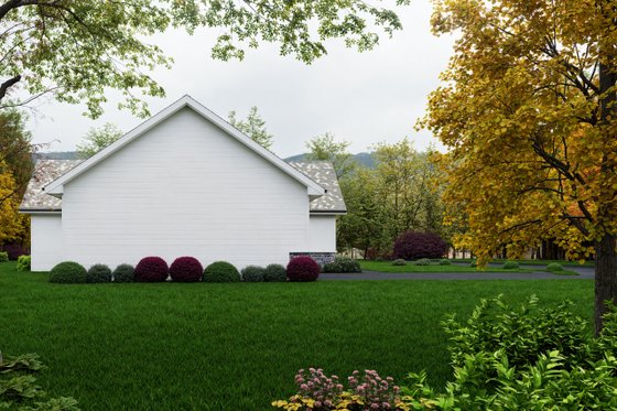 Exterior - Front Elevation 5 for Farmhouse House Plan #1112-17 - 3 bed, 2.5 bath