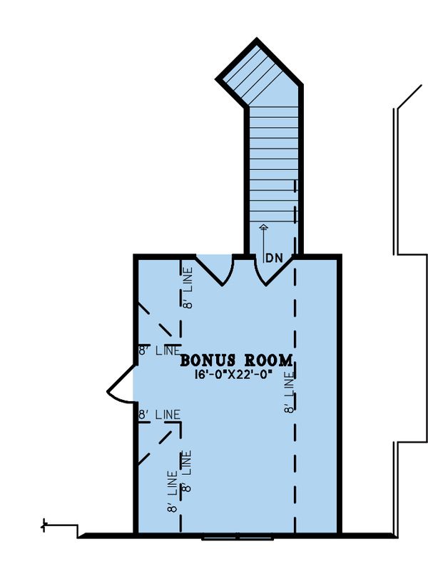 House Blueprint - Craftsman Floor Plan - Upper Floor Plan #923-192