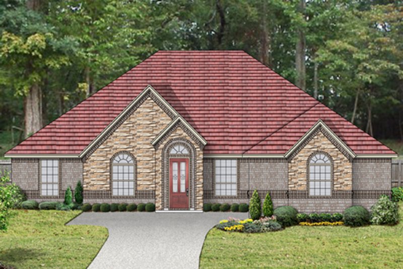 Dream House Plan - Traditional Exterior - Front Elevation Plan #84-527