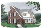 European Style House Plan - 4 Beds 2.5 Baths 2718 Sq/Ft Plan #410-234 