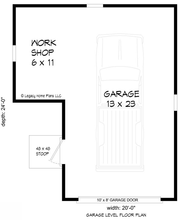 House Design - Contemporary Floor Plan - Main Floor Plan #932-651