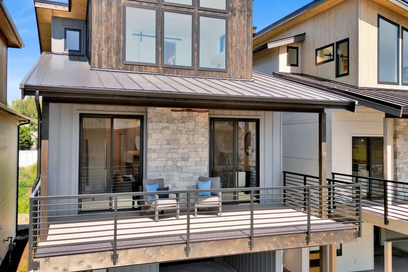 Architectural House Design - Exterior - Outdoor Living for Contemporary House Plan #1070-233 - 2 bed, 2 bath