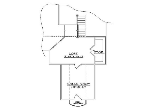Dream House Plan - European Floor Plan - Upper Floor Plan #5-369