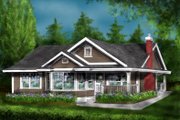 Country Style House Plan - 2 Beds 1 Baths 925 Sq/Ft Plan #18-1047 