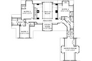 Craftsman Style House Plan - 4 Beds 3.5 Baths 4353 Sq/Ft Plan #453-19 