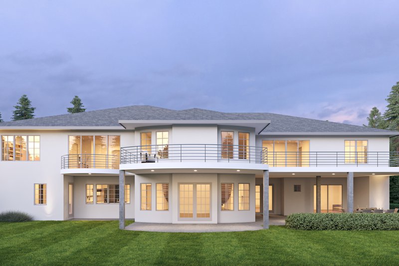 Contemporary Style House Plan - 7 Beds 7.5 Baths 10281 Sq/Ft Plan #1066 ...