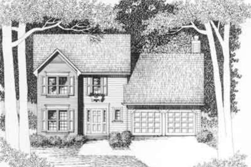 House Design - Traditional Exterior - Front Elevation Plan #129-150