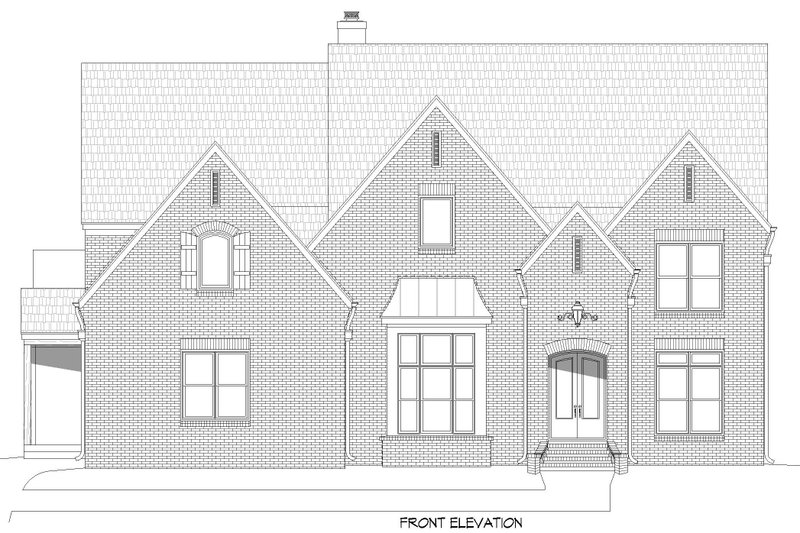 Dream House Plan - Exterior - Front Elevation 3 for Traditional House Plan #932-791 - 5 bed, 4.5 bath