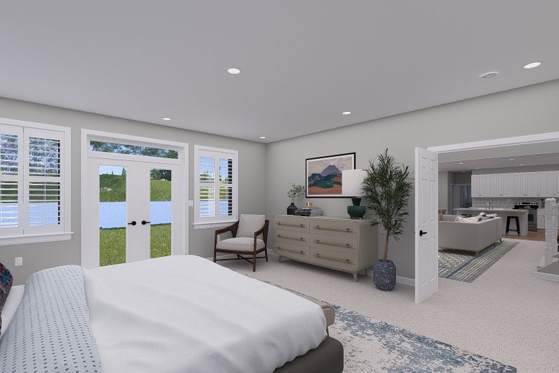 Home Plan - Interior - Master Bedroom 1 for Traditional House Plan #1060-269 - 3 bed, 2.5 bath