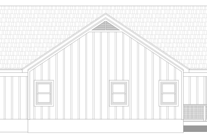 Home Plan - Exterior - Other Elevation 1 for Country House Plan #932-786 - 2 bed, 2 bath