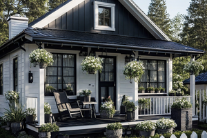 Craftsman Exterior - Front Elevation Plan #515-8