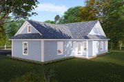 Cottage Style House Plan - 3 Beds 2 Baths 1163 Sq/Ft Plan #513-2210 