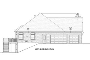 Exterior - Other Elevation for Craftsman House Plan #20-2471 - 5 bed, 4.5 bath
