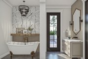 Mediterranean Style House Plan - 5 Beds 4.5 Baths 5460 Sq/Ft Plan #455-524 