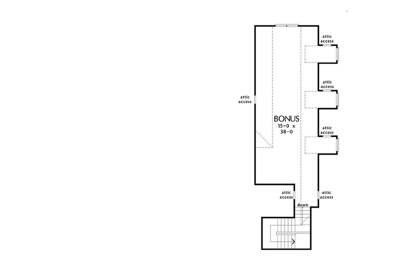 Home Plan - Optional Bonus Level