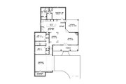 Traditional Style House Plan - 3 Beds 0 Baths 2051 Sq/Ft Plan #8-111 