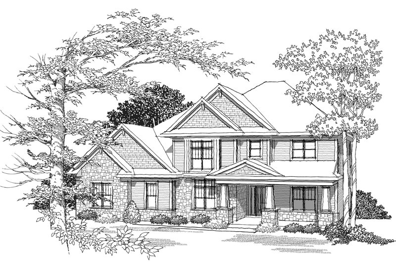 Dream House Plan - Photo for Traditional House Plan #70-1038 - 4 bed, 3.5 bath
