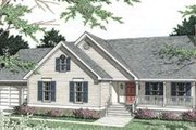 Traditional Style House Plan - 3 Beds 2 Baths 2042 Sq/Ft Plan #406-162 