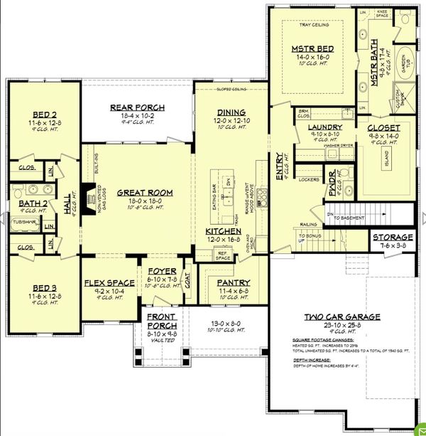 Farmhouse Floor Plan - Other Floor Plan #430-195