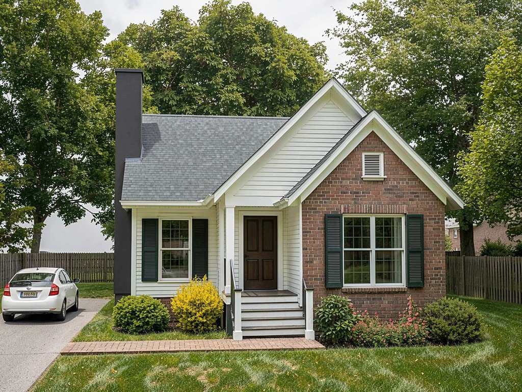 Exterior - Front Elevation 2 for Traditional House Plan #79-137 - 3 bed, 2 bath
