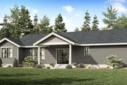 Craftsman Style House Plan - 3 Beds 2 Baths 1521 Sq/Ft Plan #1070-202 