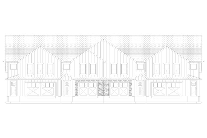 House Design - Exterior - Front Elevation 5 for Farmhouse House Plan #1060-320 - 12 bed, 8 bath