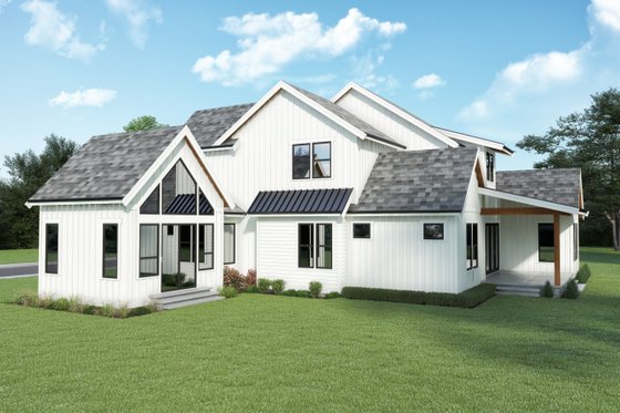 Exterior - Other Elevation 5 for Farmhouse House Plan #1070-144 - 3 bed, 2.5 bath