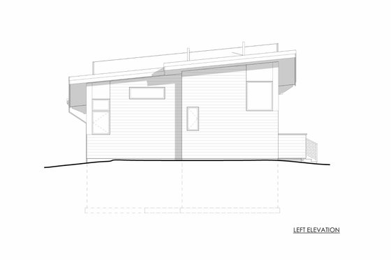 Exterior - Other Elevation for Cabin House Plan #1042-24 - 2 bed, 2 bath