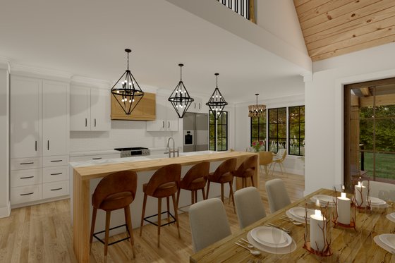 Interior - Kitchen for Craftsman House Plan #1094-5 - 3 bed, 3.5 bath