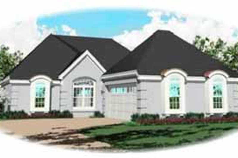 Traditional Style House Plan - 3 Beds 2 Baths 1767 Sq/Ft Plan #81-281