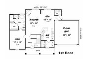 House Plan - 4 Beds 2.5 Baths 2253 Sq/Ft Plan #329-341 