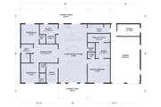 Barndominium Style House Plan - 3 Beds 2.5 Baths 2400 Sq/Ft Plan #1107-49 Floor 