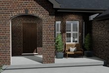 Dream House Plan - Traditional Exterior - Covered Porch Plan #1060-61