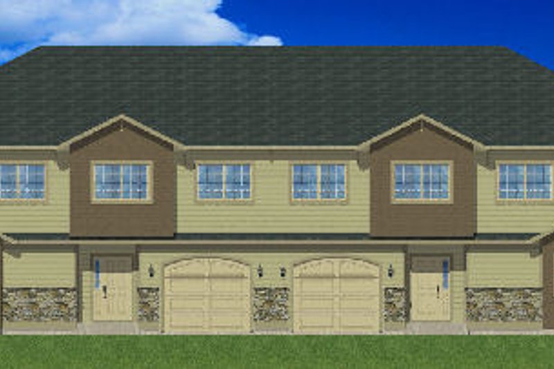 Dream House Plan - Exterior - Other Elevation 1 for Traditional House Plan #126-165 - 3 bed, 2.5 bath